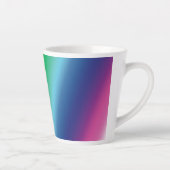 Gleichheit der Regenbogenfarben - latte Tasse (Rechts)