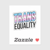 Gleichheit der Trans Aufkleber (Blatt)