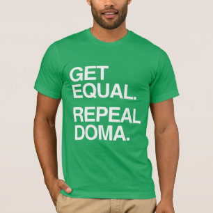 GLEICHHEIT ERREICHEN DOMA ABSCHAFFEN -.png T-Shirt