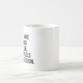 Gleichheit fühlt sich wie Unterdrückung Kaffeetasse (Mittel)