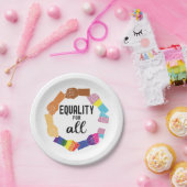 Gleichheit für alle pappteller (Party)