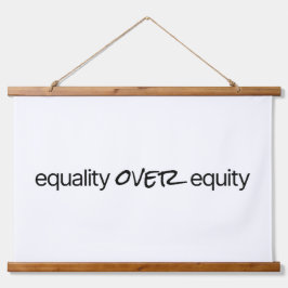 Gleichheit gegenüber dem Aktienholz-Wandteppich Wandteppich Mit Holzrahmen