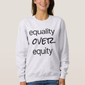 Gleichheit gegenüber Equity Women's Basic Sweatshi Sweatshirt (Vorderseite)