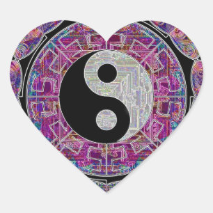 Gleichheit Herz-Aufkleber