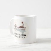 Gleichheit? (in einem Boot) Kaffeetasse (Vorderseite Links)