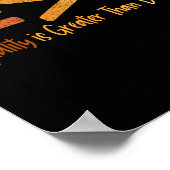 Gleichheit ist größer als die schwarze Geschichte  Poster (Ecke)