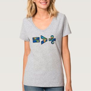 Gleichheit ist größer als Spaltung T-Shirt