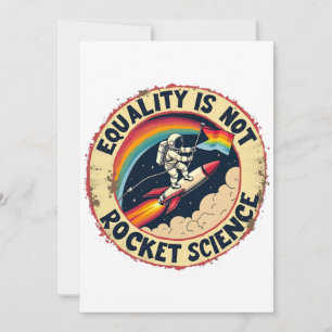 Gleichheit ist kein LGBTQ-Feminismus der Raketenwi Einladung