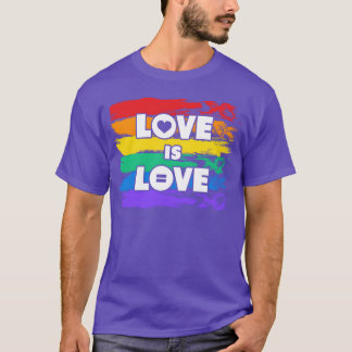 Gleichheit Liebe Ist Liebe Freunde T-Shirt