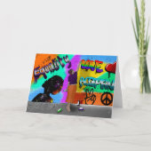 Gleichheit, Liebe und Akzeptanzkunst Karte (Vorderseite)