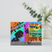 Gleichheit, Liebe und Akzeptanzkunst Postkarte (Stehend Vorderseite)