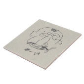 Gleichheit Lui-Meme (Bleistift Gebührnde Lautrec Fliese (Seite)