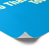 Gleichheit: Männer zu lange einholen Poster (Ecke)