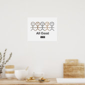 Gleichheit Poster (Küche)