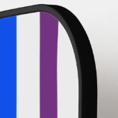 Gleichheit Pride Rainbow Pickleball Schläger (Linke Seite)