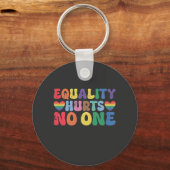 Gleichheit schadet keinem LGBT-Menschenrecht Schlüsselanhänger (Vorderseite)