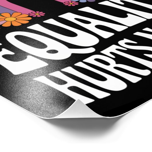 Gleichheit schadet niemandem, der gleichberechtigt fotodruck (Ecke)