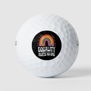 Gleichheit schadet niemandem, der gleichberechtigt golfball