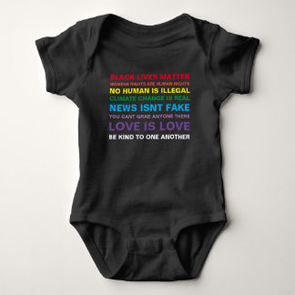 Gleichheit schwarze Leben Materie Stolz Baby Shirt