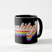 Gleichheit Tasse (VorderseiteRechts)