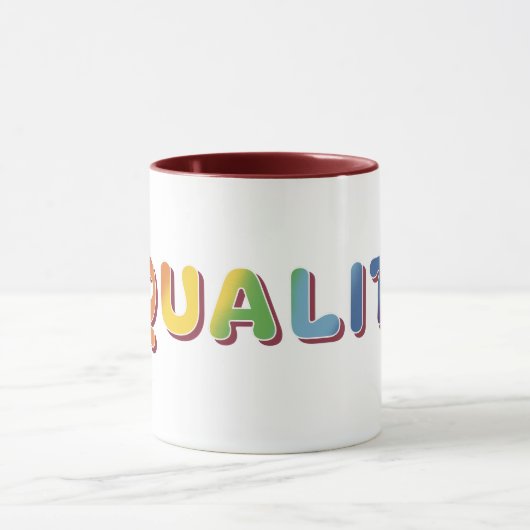 Gleichheit Tasse (Zentrum)