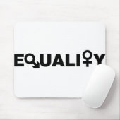 Gleichheit und Gleichheit Mousepad (Mit Mouse)