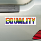 Gleichheits-Autoaufkleber des Regenbogen-LGBTQ Autoaufkleber (Auf Auto)