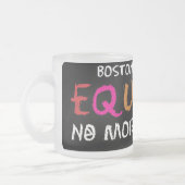 Gleichheits-mattierte Tasse (Links)