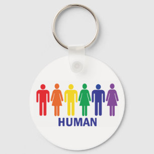 GLEICHHEITS-RECHT DER HOMOSEXUELLENS-REGENBOGEN SCHLÜSSELANHÄNGER
