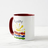 Gleichheits-Tasse Tasse (Vorderseite Links)