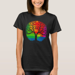 Gleichheitsbaum für LGBTQ+ T-Shirt