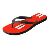 Gleichheitsflagge Badesandalen (Schrägansicht)