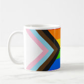 Gleichheitsflagge Kaffeetasse (Links)