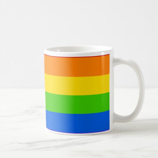 Gleichheitsflagge Kaffeetasse (Rechts)