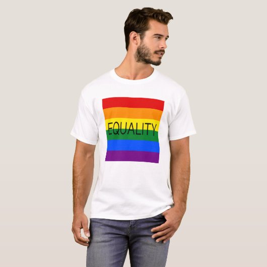 GLEICHHEITSGay Pride T-Shirt (Vorne ganz)