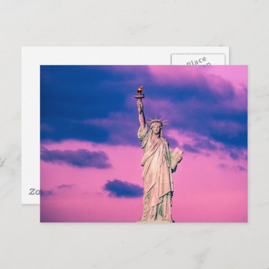 Gleichheitsstatue Postkarte (Vorne/Hinten)