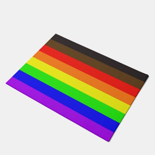 Gleichheitsstolz Fußmatte (Schrägansicht)