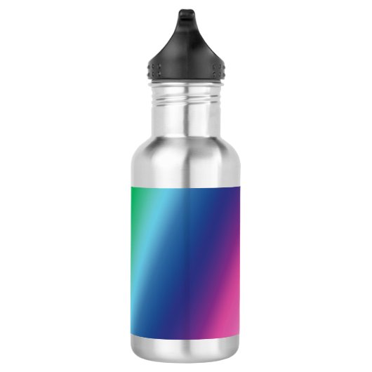 Gleichheitsstolz Regenbogenfarben - Wasserflasche (Rechts)