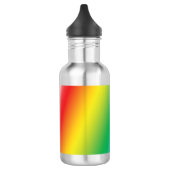 Gleichheitsstolz Regenbogenfarben - Wasserflasche (Links)