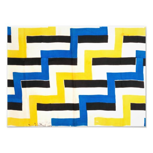 Gleichlaufgewebe | Sonia Delaunay | Fotodruck (Vorne)