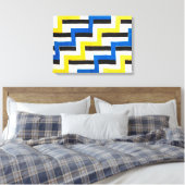 Gleichlaufgewebe | Sonia Delaunay | Leinwanddruck (Insitu (Schlafzimmer))