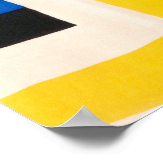 Gleichlaufgewebe | Sonia Delaunay | Poster (Ecke)