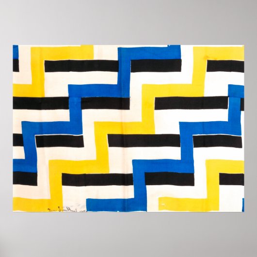 Gleichlaufgewebe | Sonia Delaunay | Poster (Vorne)