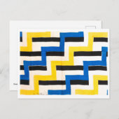 Gleichlaufgewebe | Sonia Delaunay | Postkarte (Vorne/Hinten)