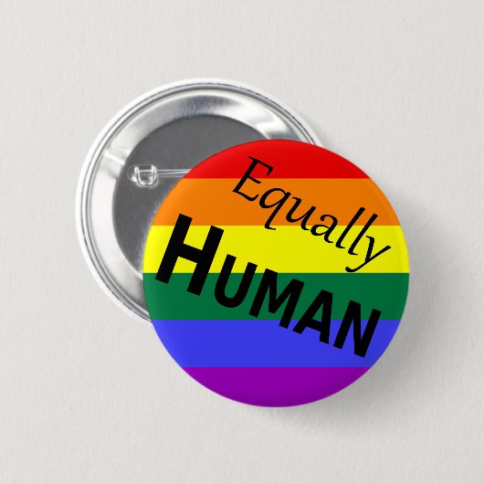 Gleichmäßig menschlich button (Vorne & Hinten)