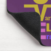 Gleichstellung der Ehen / Ein benutzerdefiniertes Mousepad (Ecke)