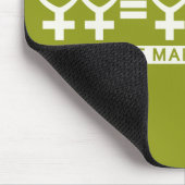 Gleichstellung der Ehen / Ein benutzerdefiniertes Mousepad (Ecke)