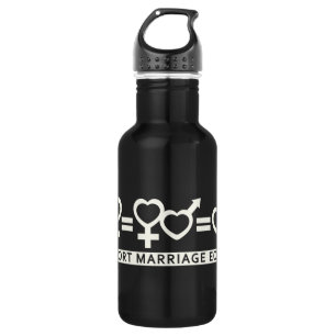 Gleichstellung der Ehen / Eine Liebe Trinkflasche
