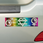 Gleichstellung der Lieben Autoaufkleber (Auf Auto)