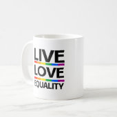 Gleichstellung der Lieben Kaffeetasse (Vorderseite Links)